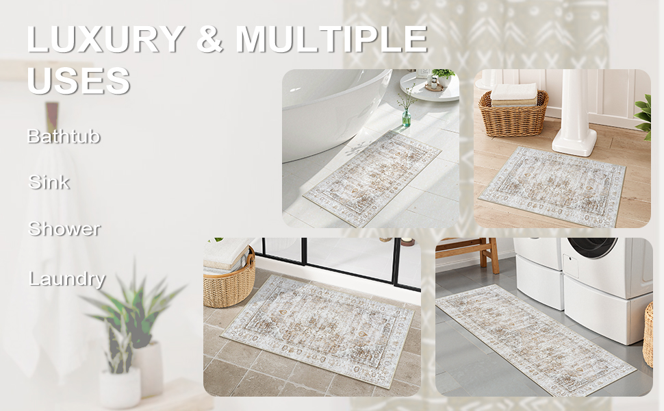 bathroom rug