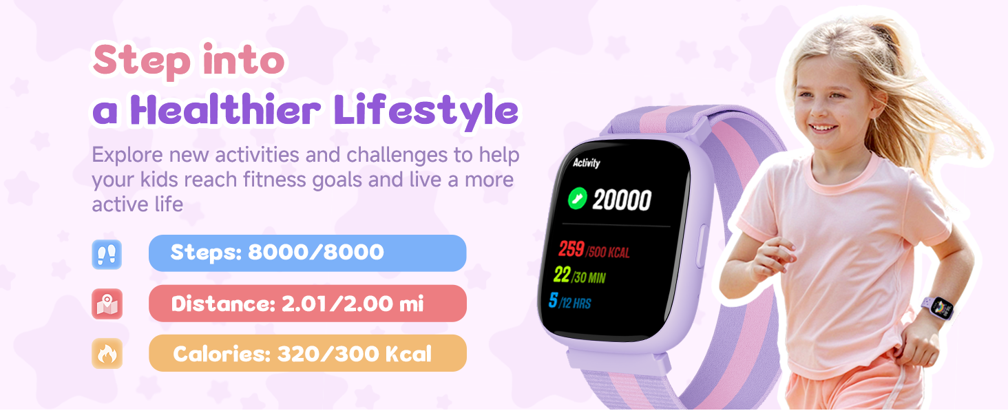 Smart Watch for kids Period Tracking