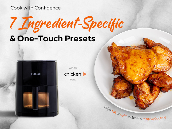 Enjoy juicy and tender chicken at one touch