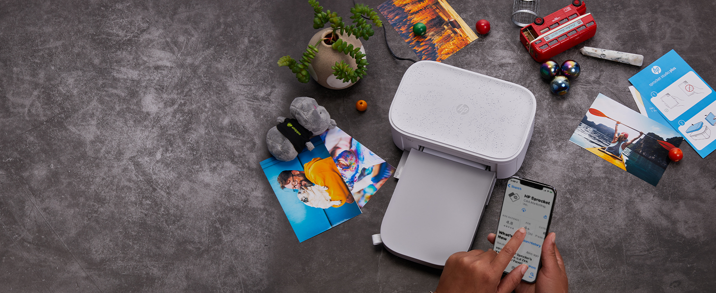 HP Sprocket Studio Plus WiFi Printer 