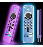 SOTATOO 2 Pack Silicone Remote Cover Compatible with 2021 Fire TV Stick 4K/Alexa Voice Remote 3rd...