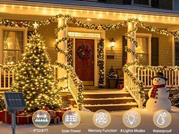solar string lights