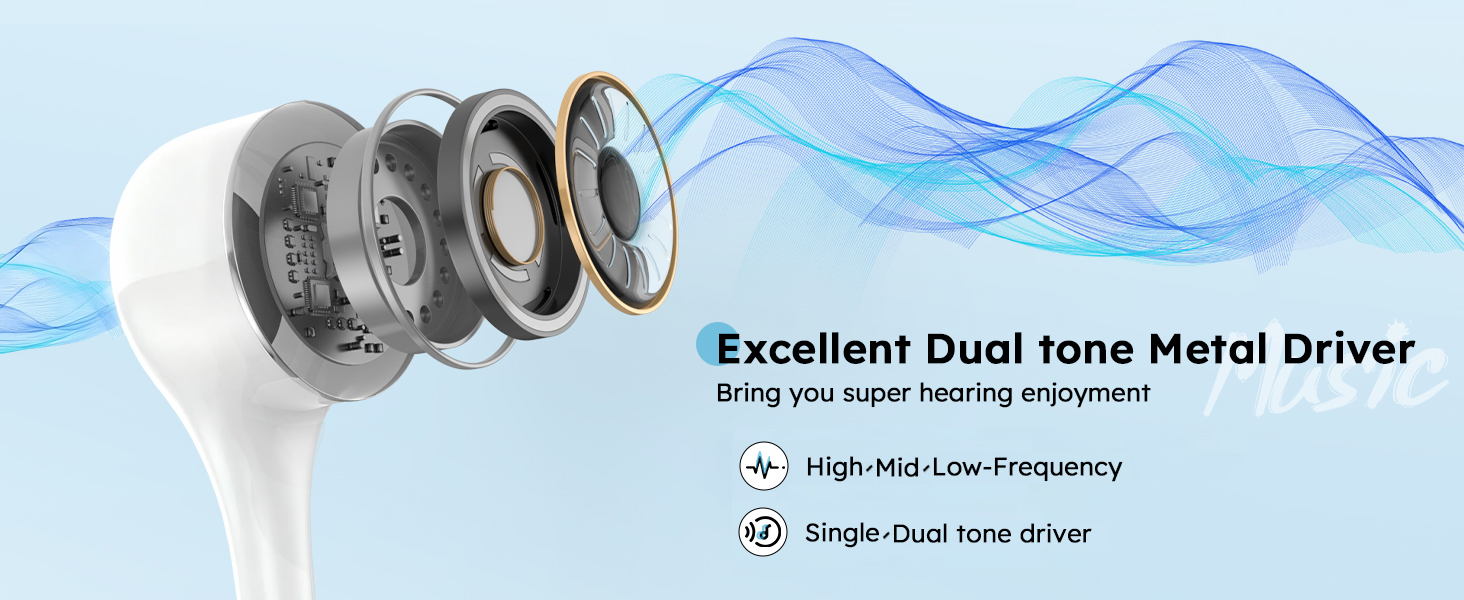 3.5mm Wired in Ear Headphone