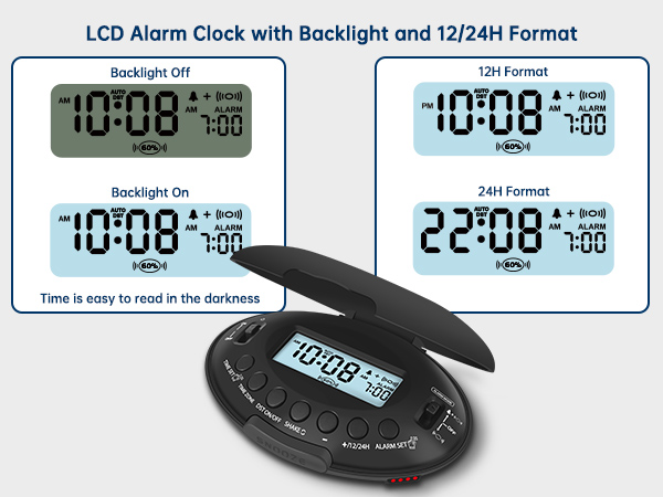 alarm clocks for bedrooms