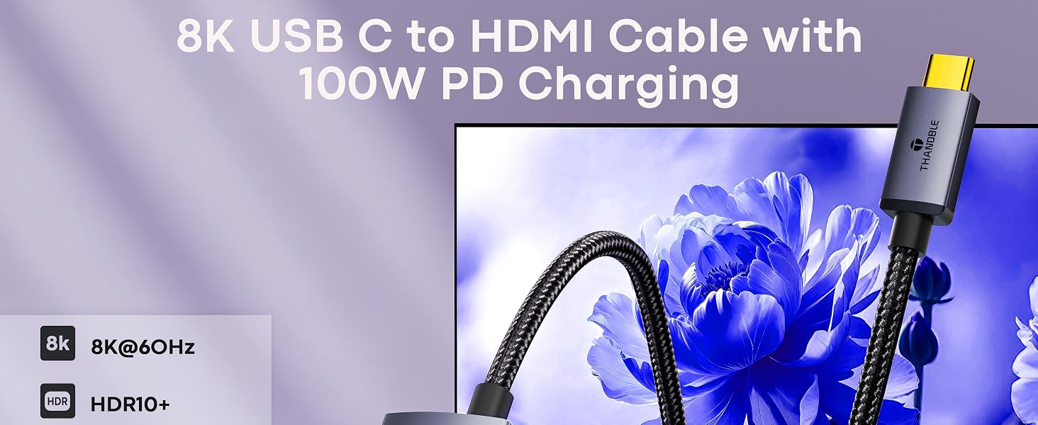 USB c to hdmi 2.1 cable