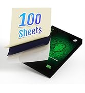 Tattoo Transfer Paper, 100 Sheets Tattoo Stencil Transfer Paper for Tattooing, A4 Compatible with...