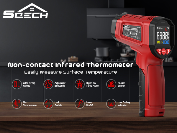 infrared thermometer gun