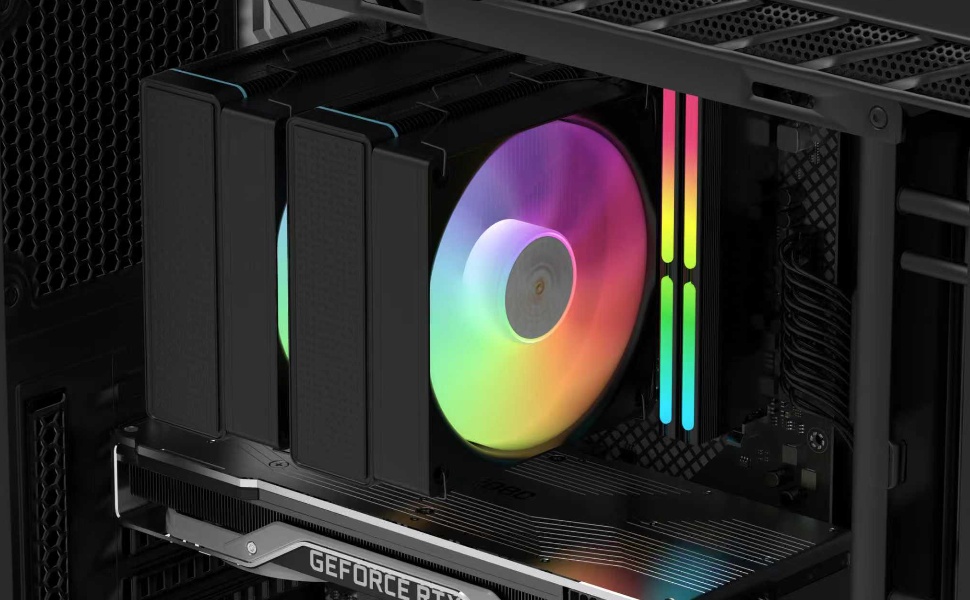 IX20 ARGB Air Cooler (Black)