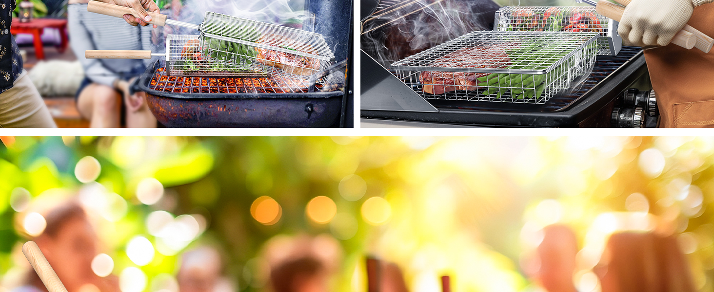 Grill Basket Set