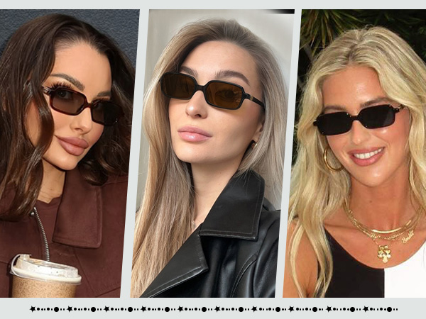 Small rectangle sunglasses