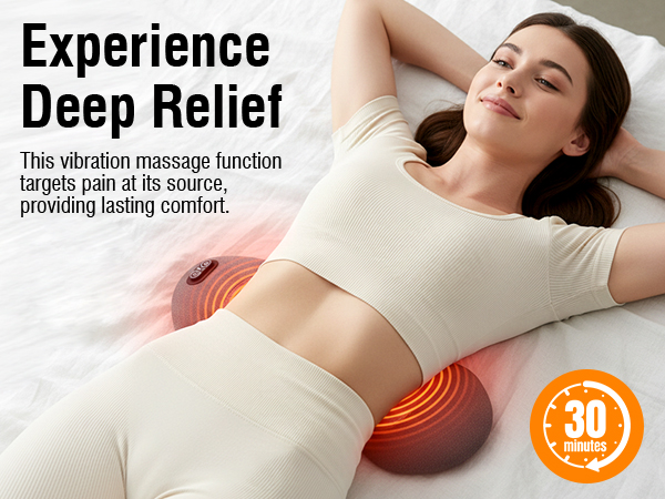 massage pillow for back travel lumbar pillow massage machine for back