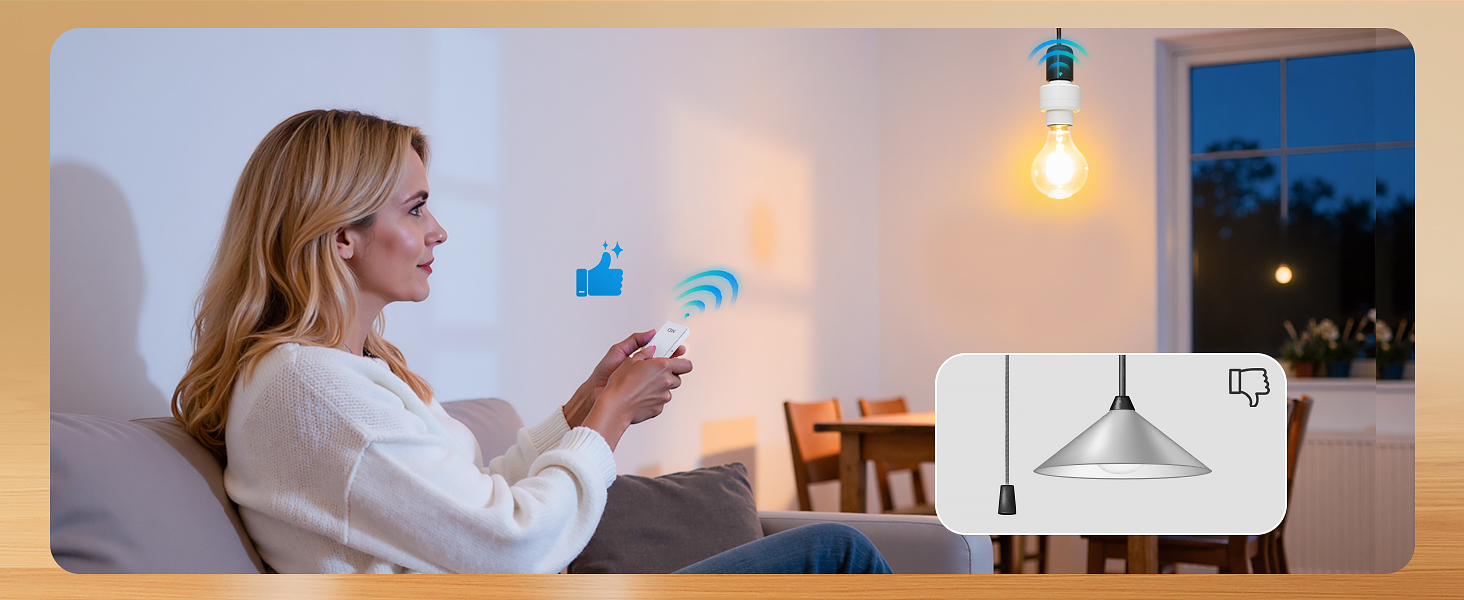 Remote Control Light Socket