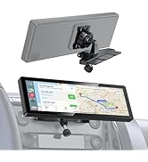 iGoevo CD Slot Mount for CarPlay Screen 360° Rotation Tool-Free Installation Sturdy and Secure Co...