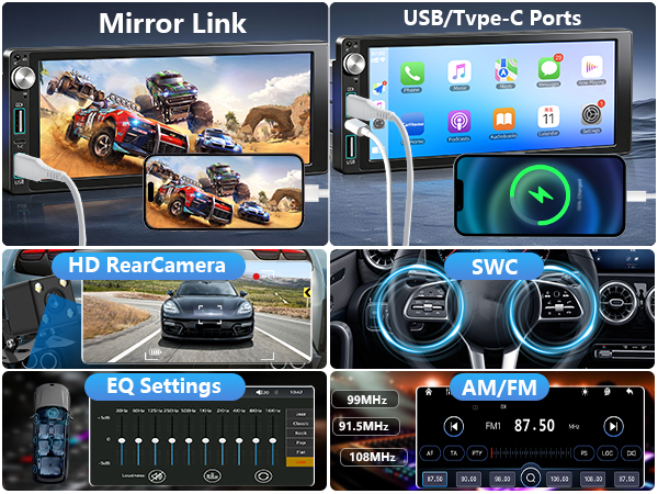 single din stereo