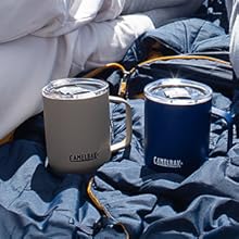 camelbak, stainless steel camp mug, insulated camp mug, camp mug with lid, coffee mug for camping