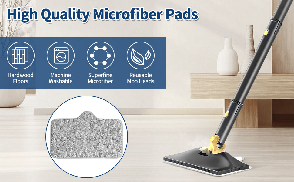 ScrubWiz steam mop pads