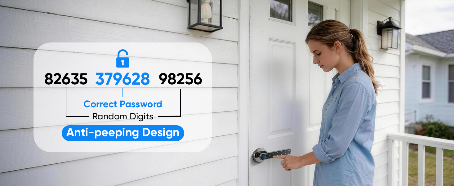 Smart Door Lock with Knob