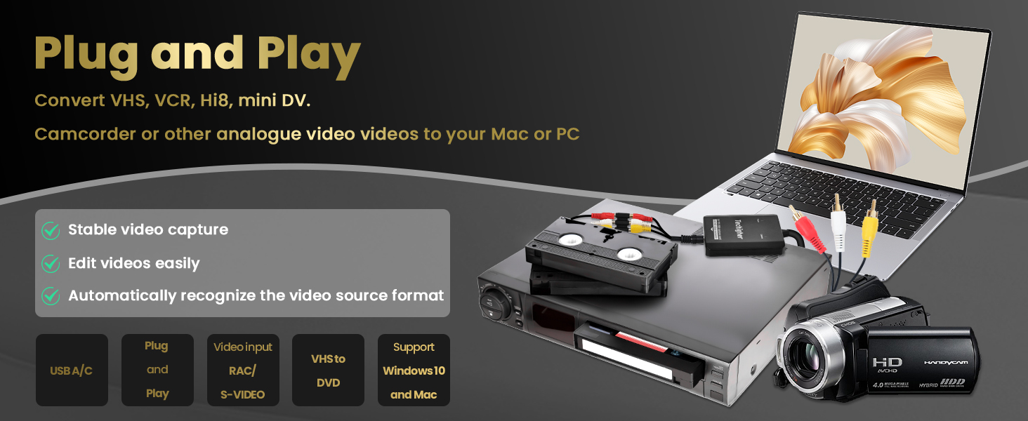 VHS to Digital Converter