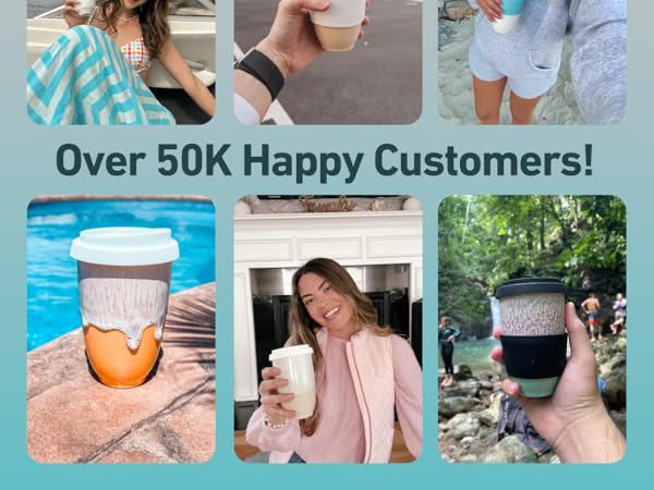 Nova Ceramic Travel Mugs