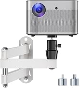 suptek Universal Foldable Projector Wall Mount - Adjustable Bracket for Projectors, Compatible wi...