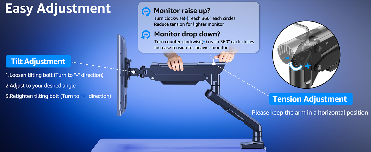 monitor desk mount