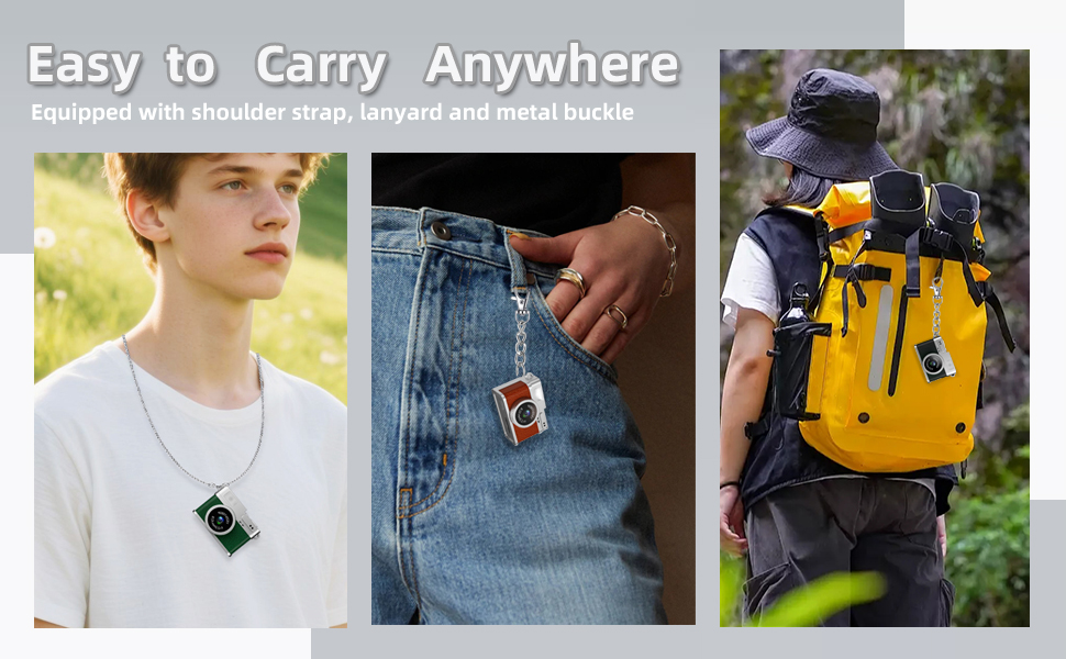 compact size keychain camera