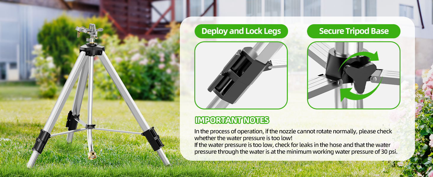 Brass Impact Sprinkler