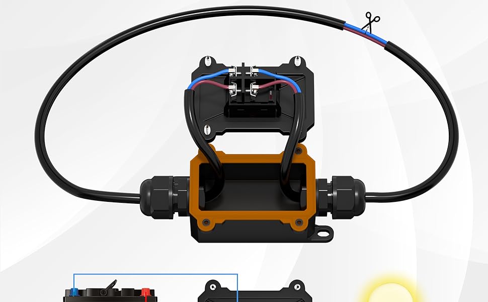 Red Lighted ON/OFF Switch