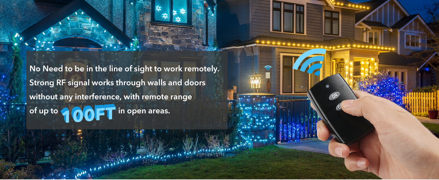 outdoor remote control outlet