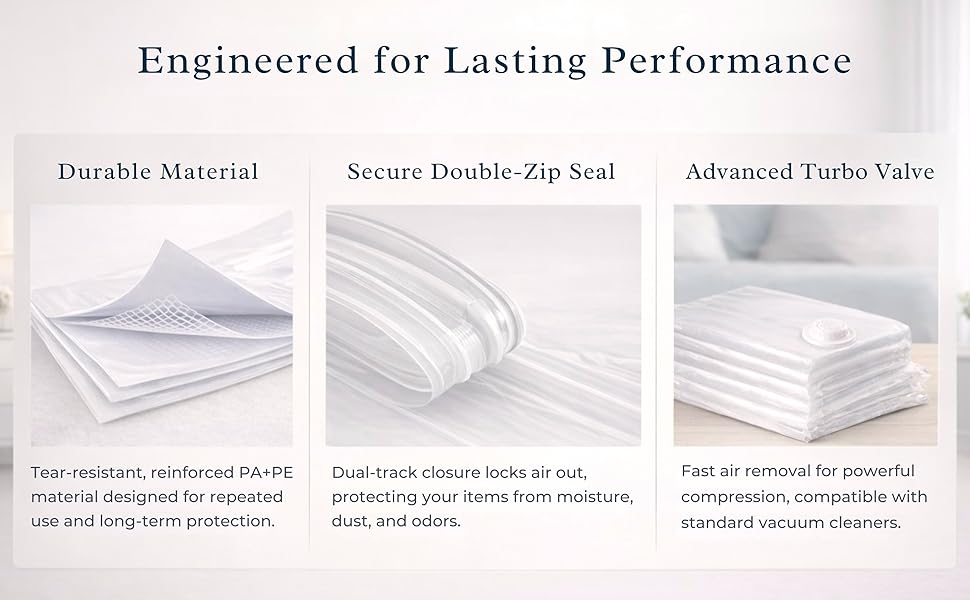 high quality vacuum seal bags for bedding and comforters