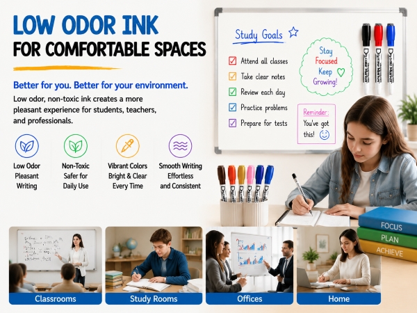 Colored Magnetic Dry Erase Markers