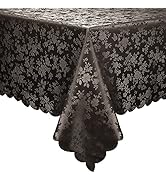 Smiry Rectangle Table Cloth, Waterproof Heavy Duty Vinyl Tablecloths, Wipeable Washable Table Cov...
