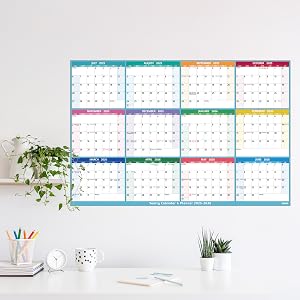 yearly wall calendar