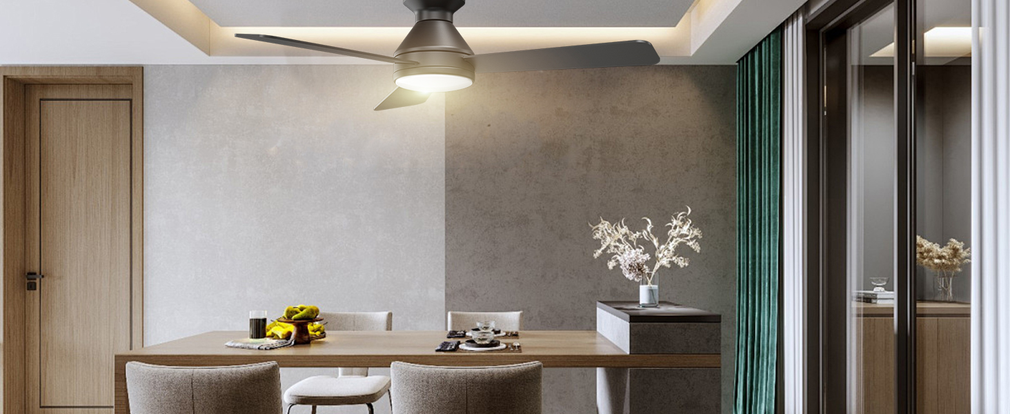 ceiling fans with lights and remote