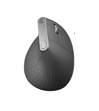Logitech MX Vertical Wireless Mouse – Ergonomic Design Reduces Muscle Strain, Move Content Between 3...