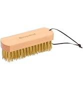 Berry&amp;Bird Brass Brush, Ashwood Premium Brass Wire Brush with Cowhide Lanyard, Heavy Duty Wire Br...