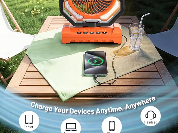 mist fan outdoor