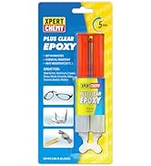 2 Part Clear Epoxy, 5 Minute Epoxy Glue, 0.84 Ounce Syringe, Rapid Cure Golf, Wood, Plastic, and ...