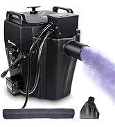 Dry Ice Machine, 3500W Low Lying Fog Machine, Dry Ice Blasting Machine for Wedding Party Events S...