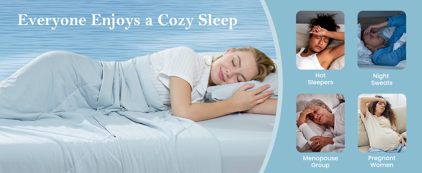 cozy bliss cooling comforter