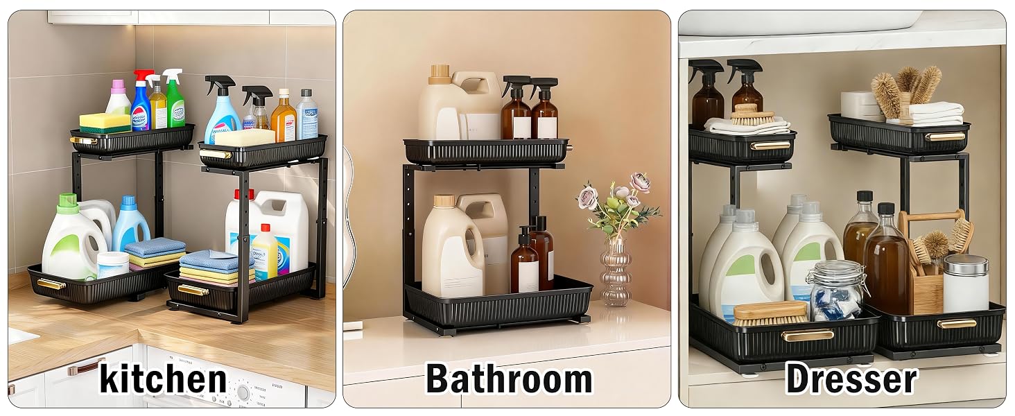 under sink organizer