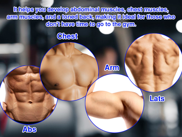 making it ideal for those who don&amp;#39;t have time to go to the gym.