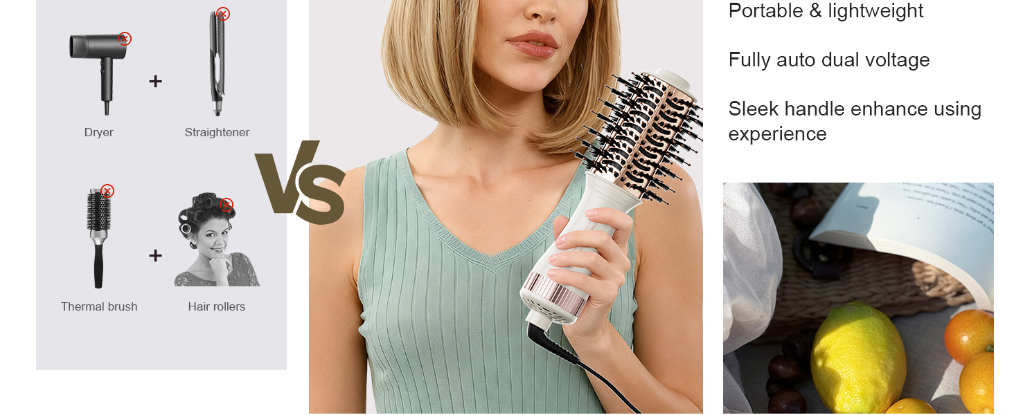 4-in-1 Blow dryer brush