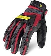 Ironclad mens Work Gloves, Red, Large Pack of 1 US