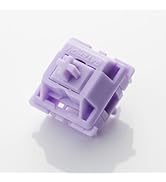 WS POM Purple Linear Mechanical Keyboard Switch (35Pcs) - 5 Pin Pre-lubed 22mm Dual-Stage Spring ...