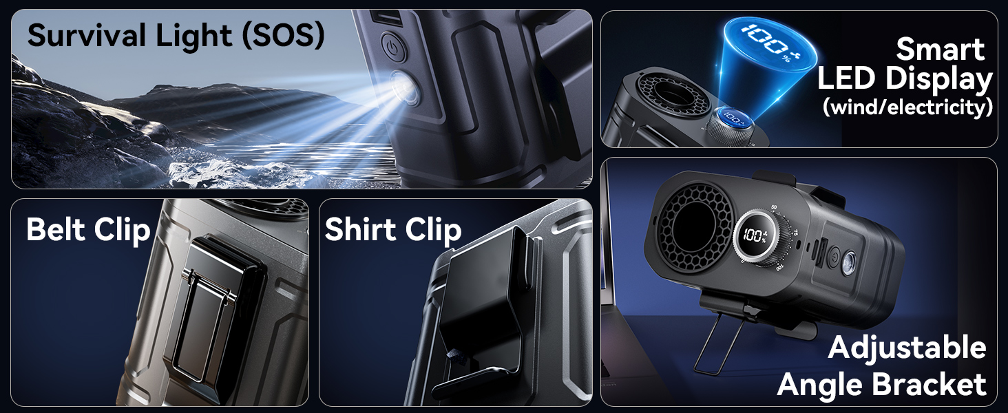 clip on fan for shirt