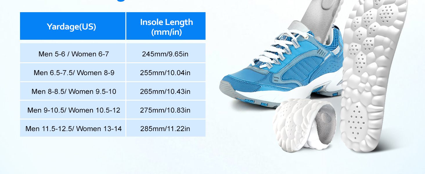 4d cloud technology insole - super soft comfort insoles