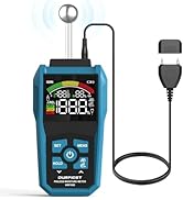 Moisture Meter, DURFICST Moisture Meter Wall, Pin&amp;Pinless Moisture Meter with Color LCD and Acous...