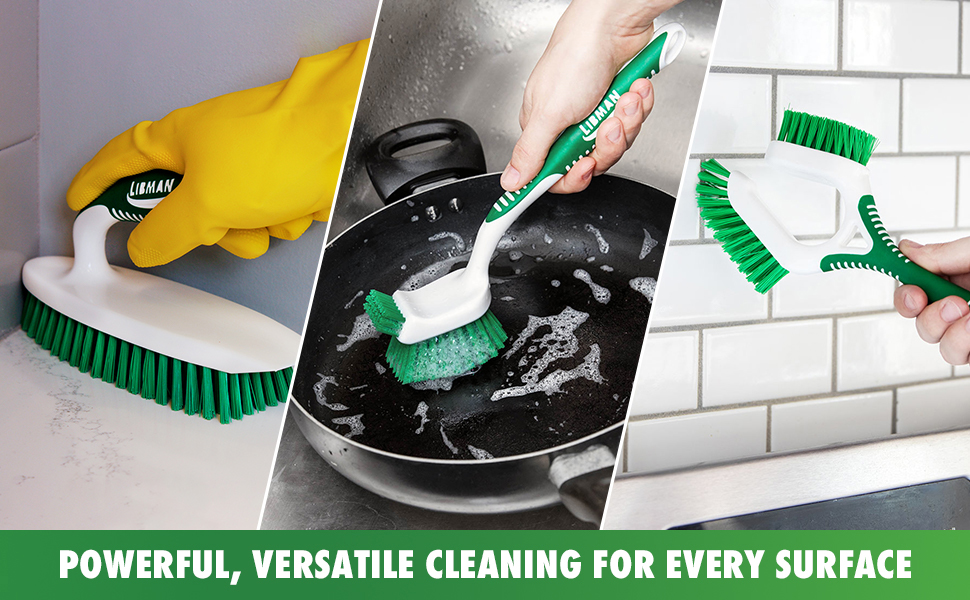 Heavy Duty Scrub Brush Kit