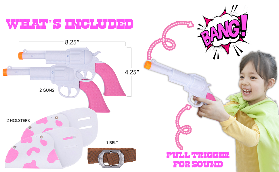 Cowgirl Pink Gun Holster